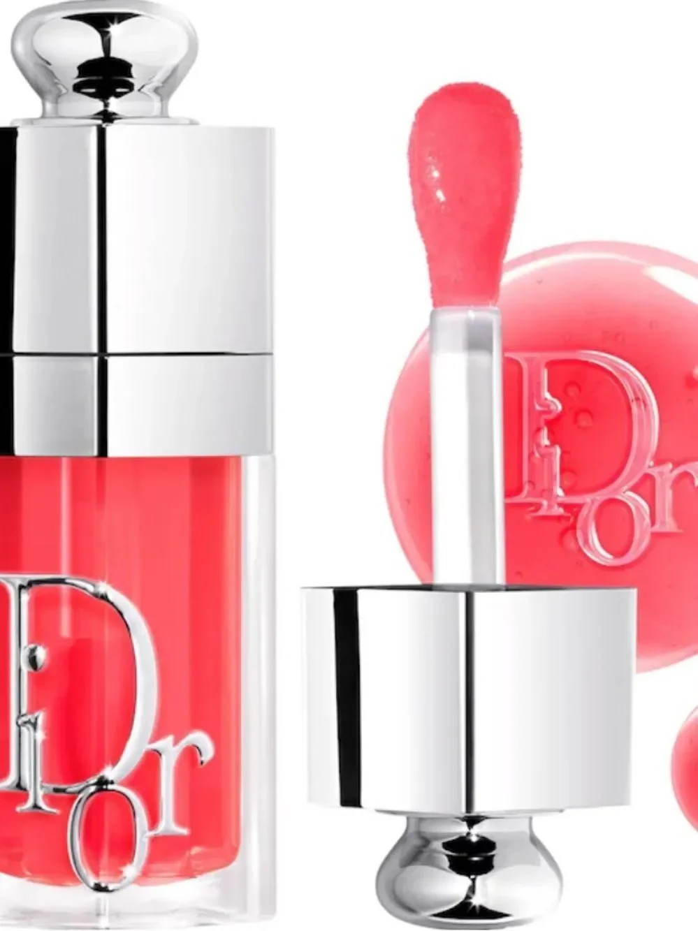 DIOR Lip Glow Oil Hydrating High-Shine Gloss in cherry